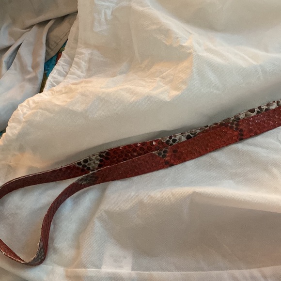 NWOT Genuine Python tote 💫12x11x5 - Picture 10 of 10